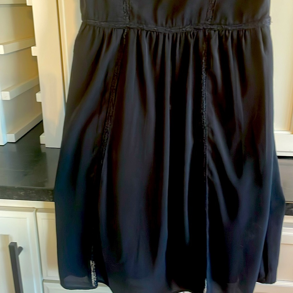 LBD American Eagle Lace Sleeveless Mini Dress Size 2 - Picture 6 of 7